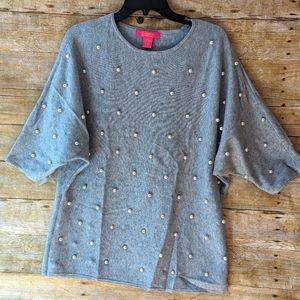 Pearl embellished sweater